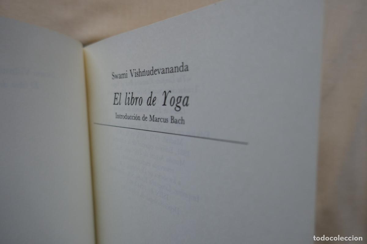 Libros de segunda mano: El Libro de Yoga - Swami Vishnu Devananda - Foto 7