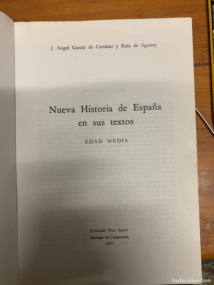 Libros de segunda mano: Edad Media. Nueva Historia de Espa&ntilde;a en sus textos(Bols 17) - Foto 3
