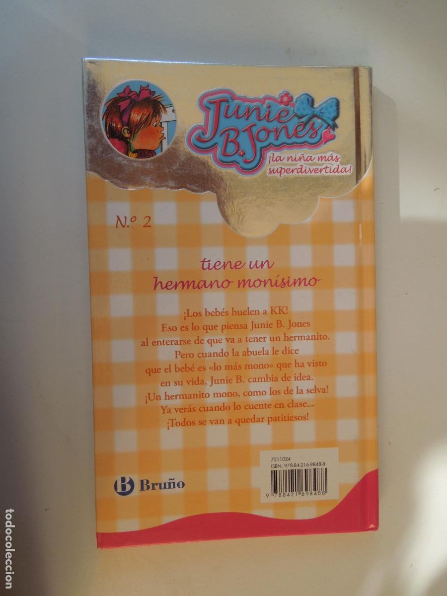 Libros de segunda mano: JUNIE B . JONES - TIENE UN HERMANO MONISIMO N&ordm; 2 BRU&Ntilde;O -2012 - Foto 4