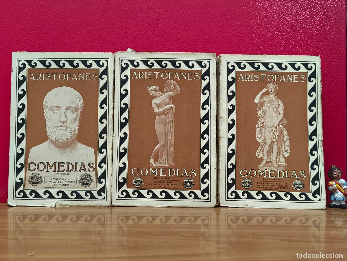 Libros de segunda mano: Comedias (Tomos I, II y III) &ndash; Arist&oacute;fanes - Foto 1