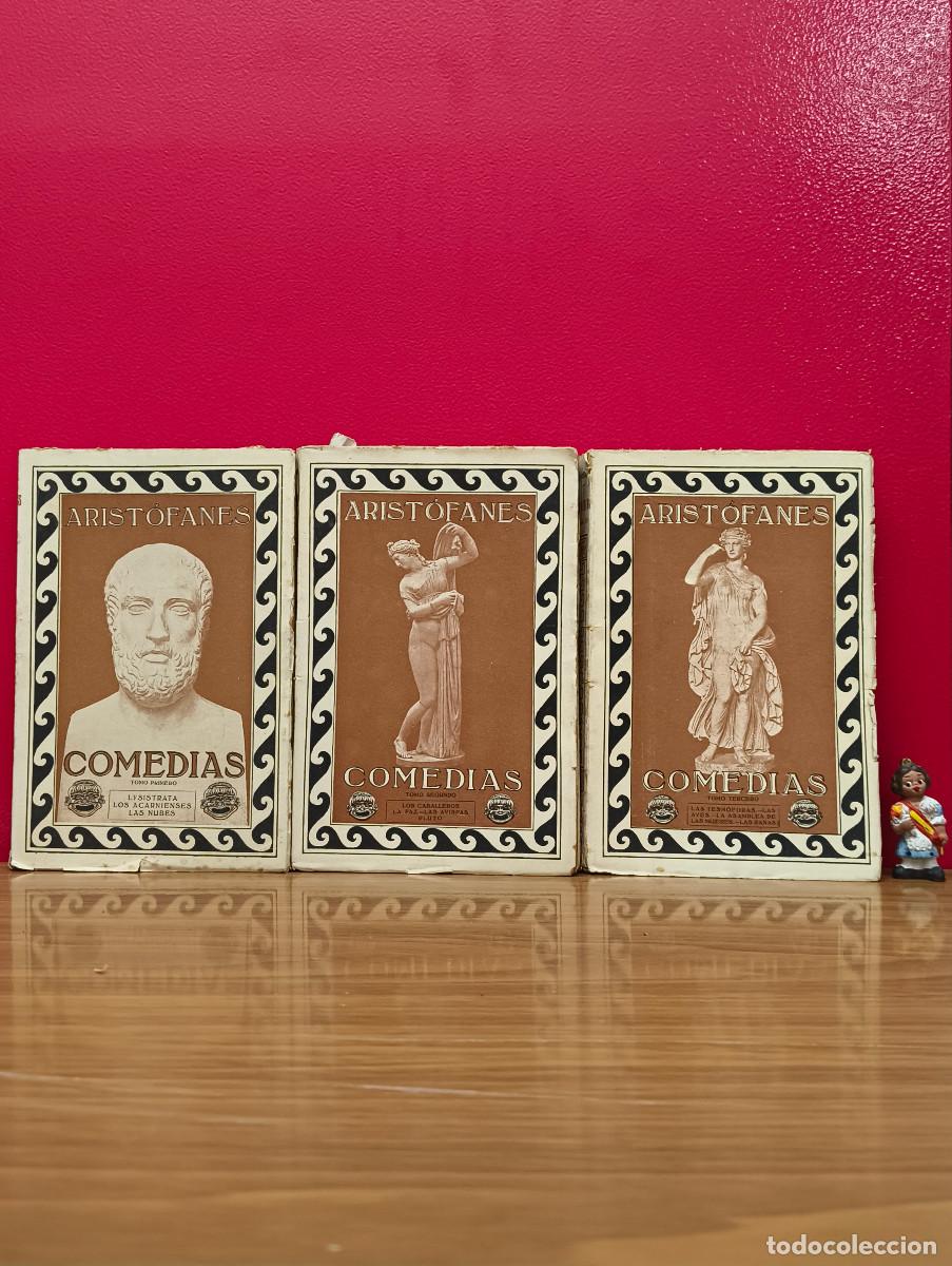 Libros de segunda mano: Comedias (Tomos I, II y III) &ndash; Arist&oacute;fanes - Foto 2