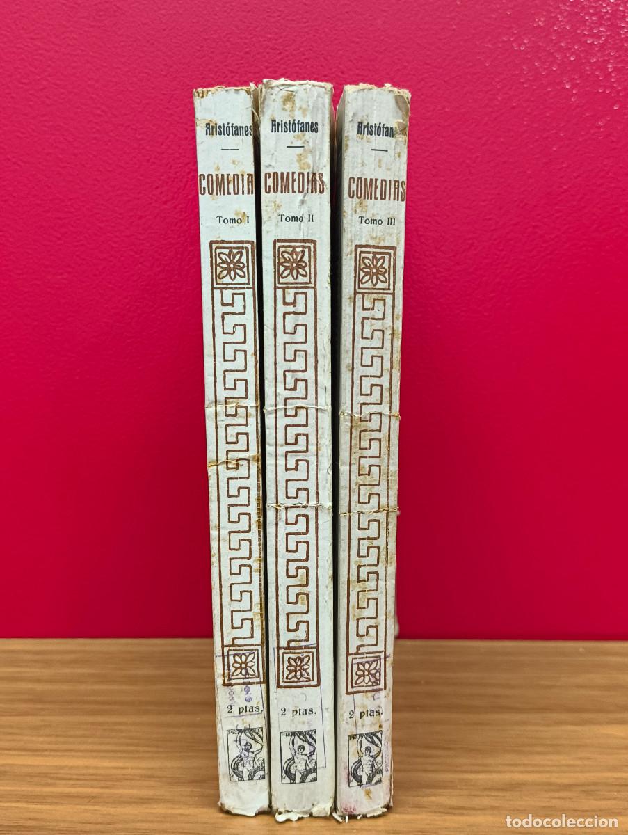 Libros de segunda mano: Comedias (Tomos I, II y III) &ndash; Arist&oacute;fanes - Foto 3