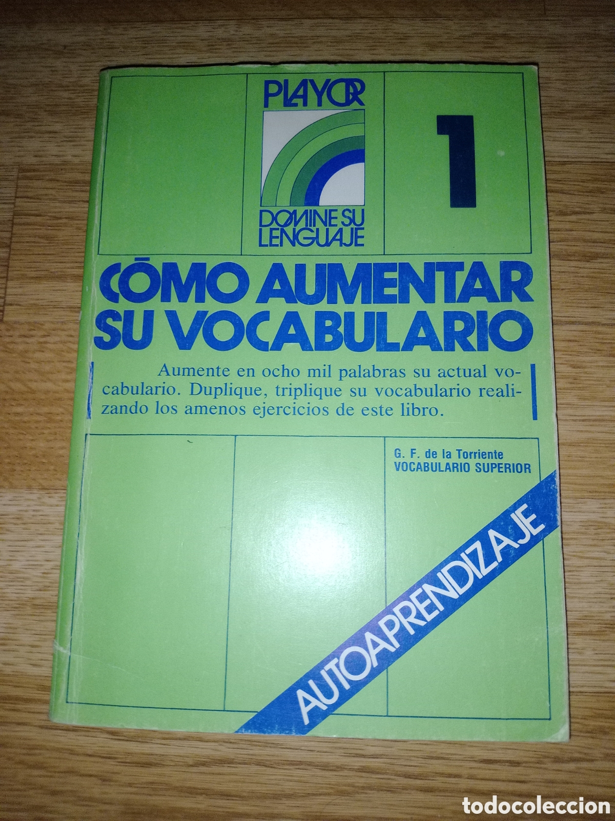 Libros de segunda mano: Toreteblanco c&oacute;mo aumentar su vocabulario 1 autoaprendizaje - Foto 1