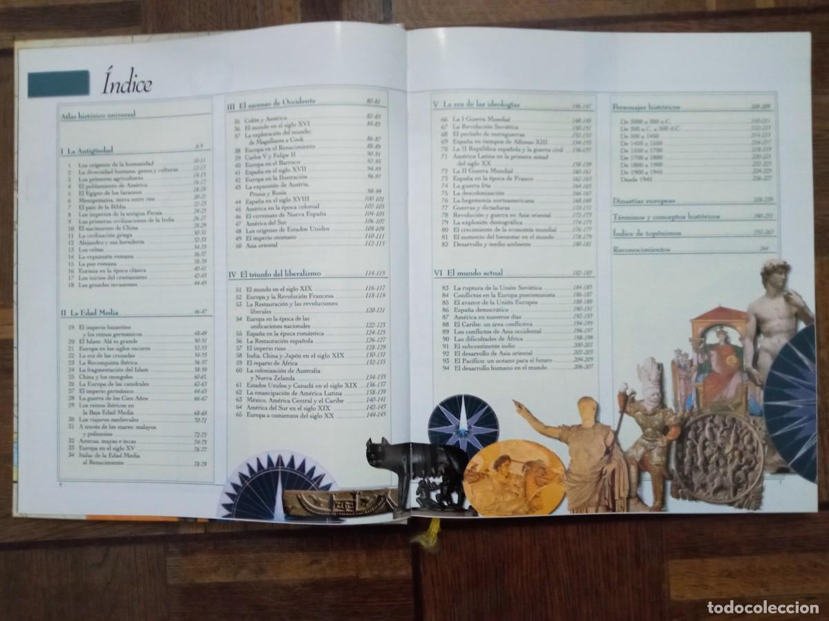 Libros de segunda mano: Atlas hist&oacute;rico universal. El Pa&iacute;s/Aguilar - Foto 2