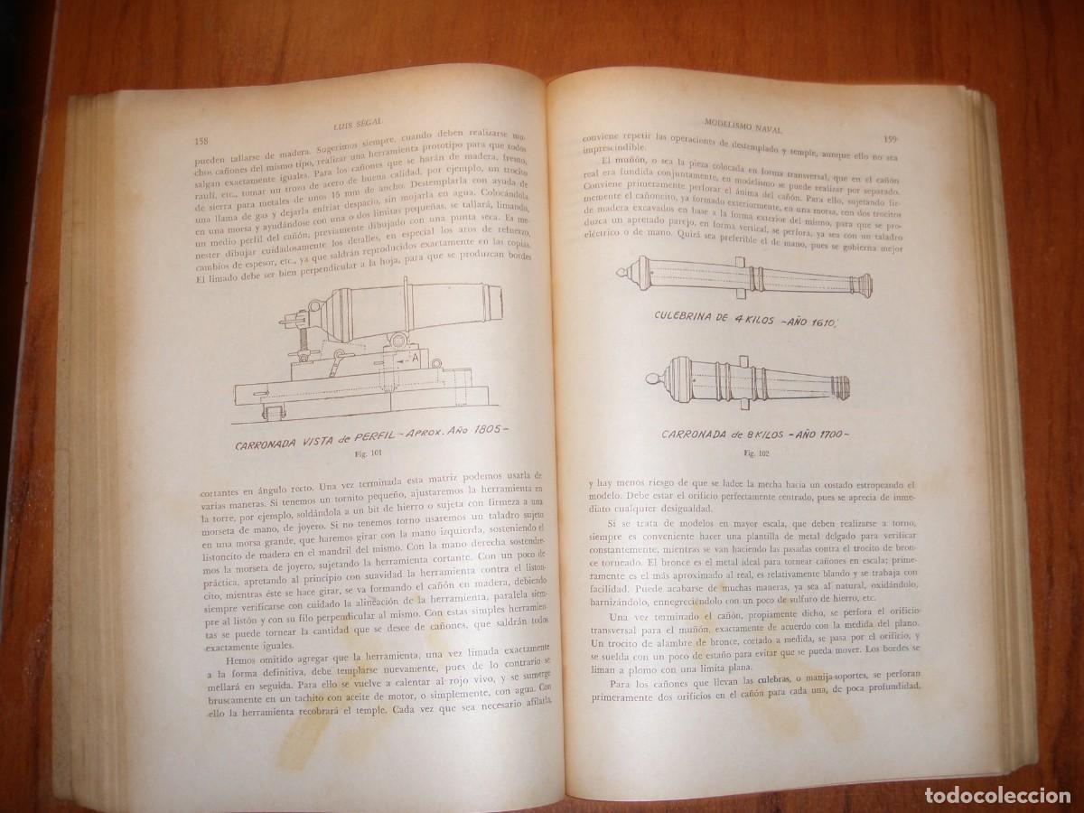 Libros de segunda mano: MODELISMO NAVAL LUIS SEGAL CON SUS DOS PLANOS - Foto 6