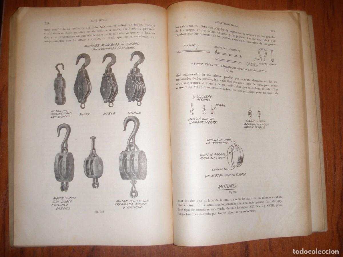 Libros de segunda mano: MODELISMO NAVAL LUIS SEGAL CON SUS DOS PLANOS - Foto 7