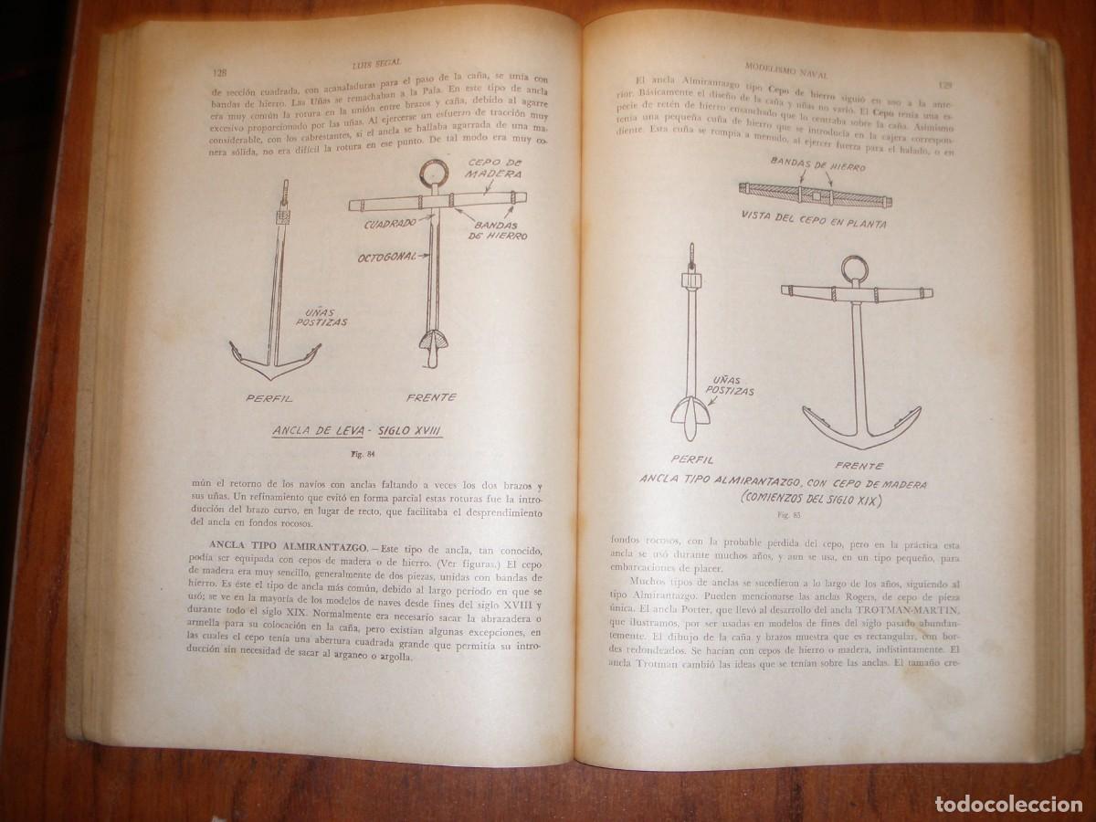 Libros de segunda mano: MODELISMO NAVAL LUIS SEGAL CON SUS DOS PLANOS - Foto 8