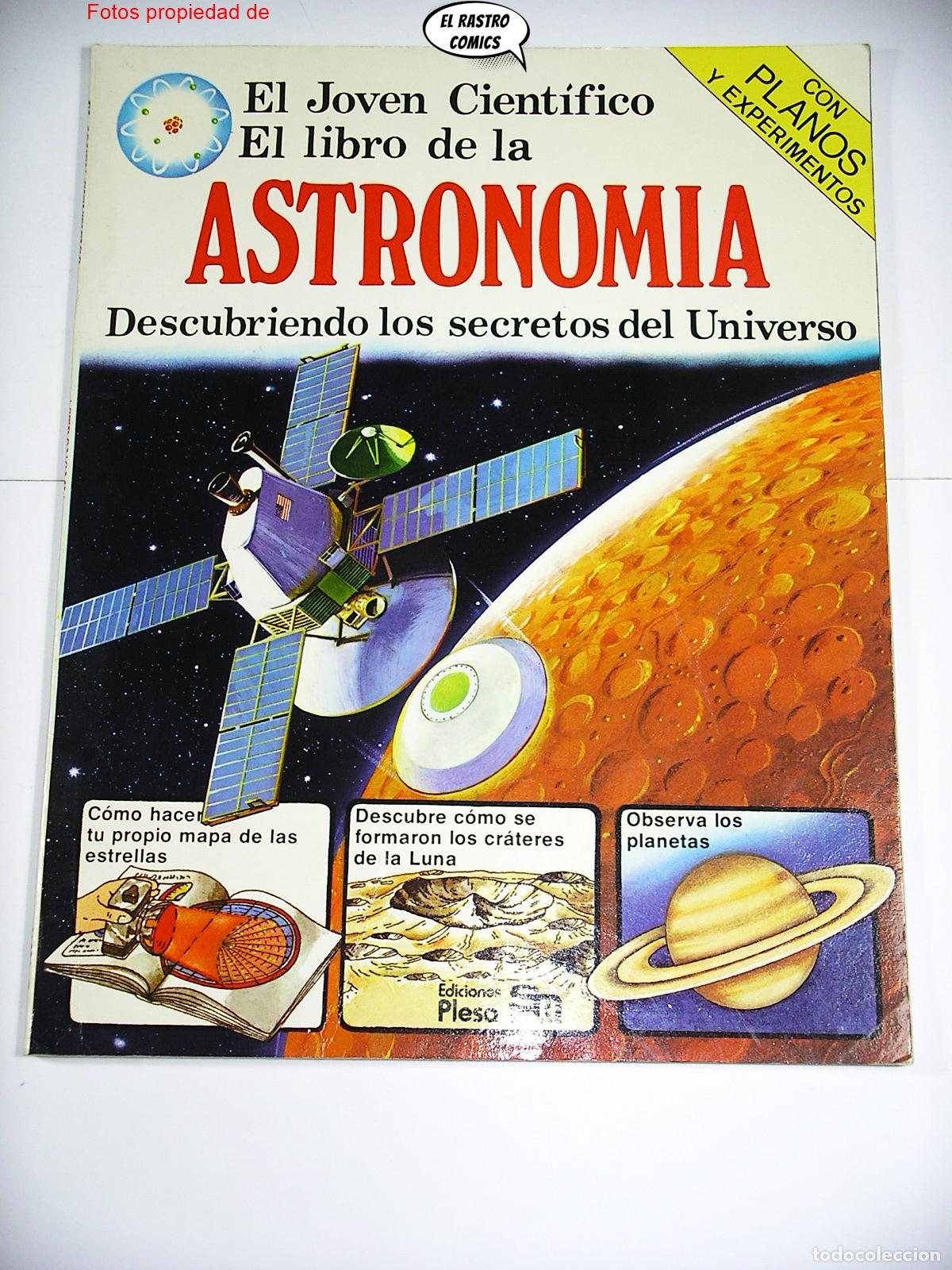 Second hand books: El Libro de la Astronomia, El joven cientifico, Plesa SM 1&ordf; edici&oacute;n 1978, A7