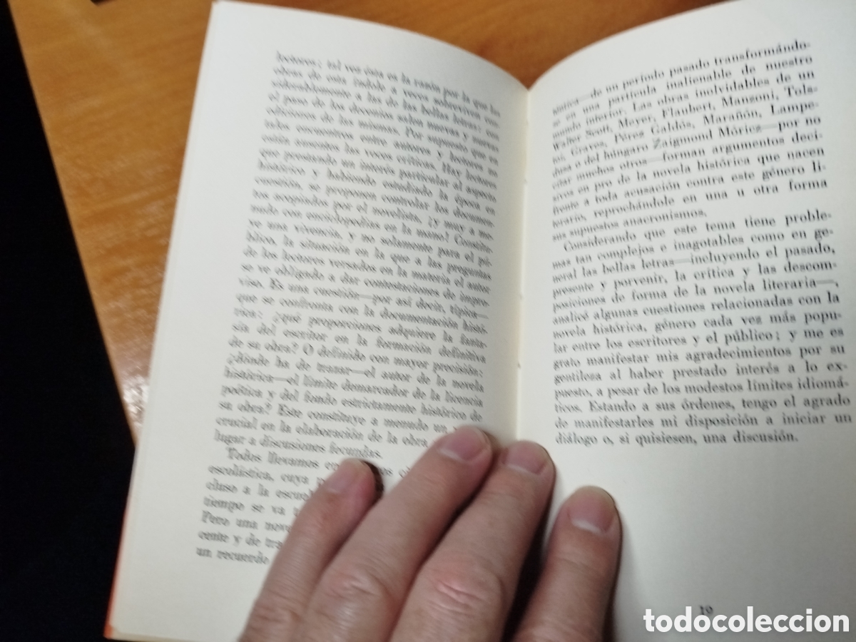 Libros de segunda mano: La novela hist&oacute;rica. Laszlo passutb. Colecci&oacute;n Ateneo. - Foto 3