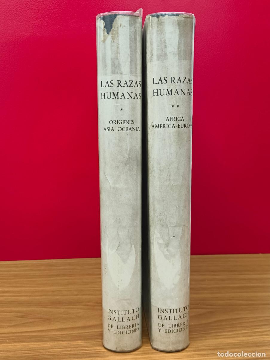 Libros de segunda mano: Las razas humanas (2 tomos) &ndash; Instituto Gallach de Librer&iacute;a y Ediciones - Foto 3