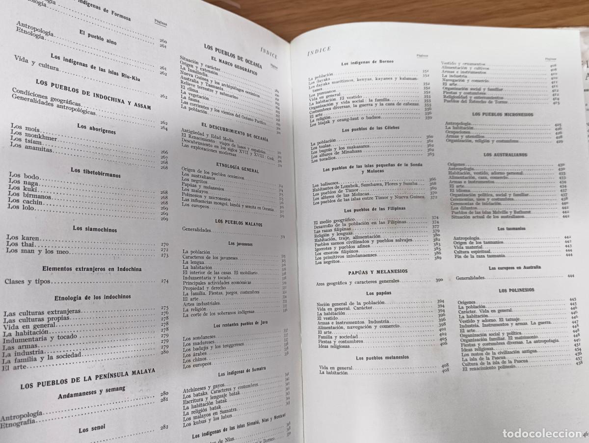 Libros de segunda mano: Las razas humanas (2 tomos) &ndash; Instituto Gallach de Librer&iacute;a y Ediciones - Foto 5