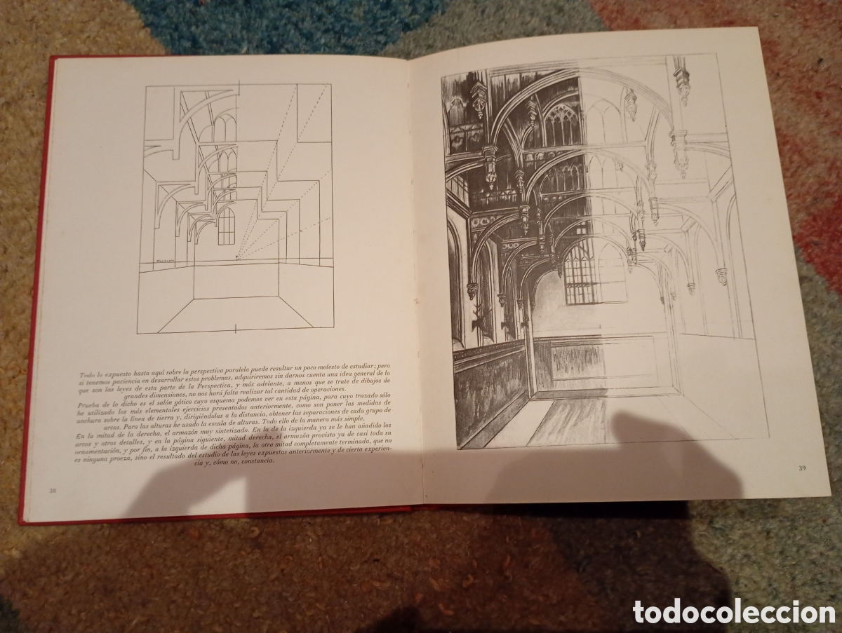 Libros de segunda mano: Dibujando en perspectiva. Emilio Freixas 1968 - Foto 3