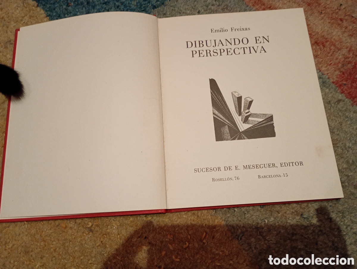 Libros de segunda mano: Dibujando en perspectiva. Emilio Freixas 1968 - Foto 1