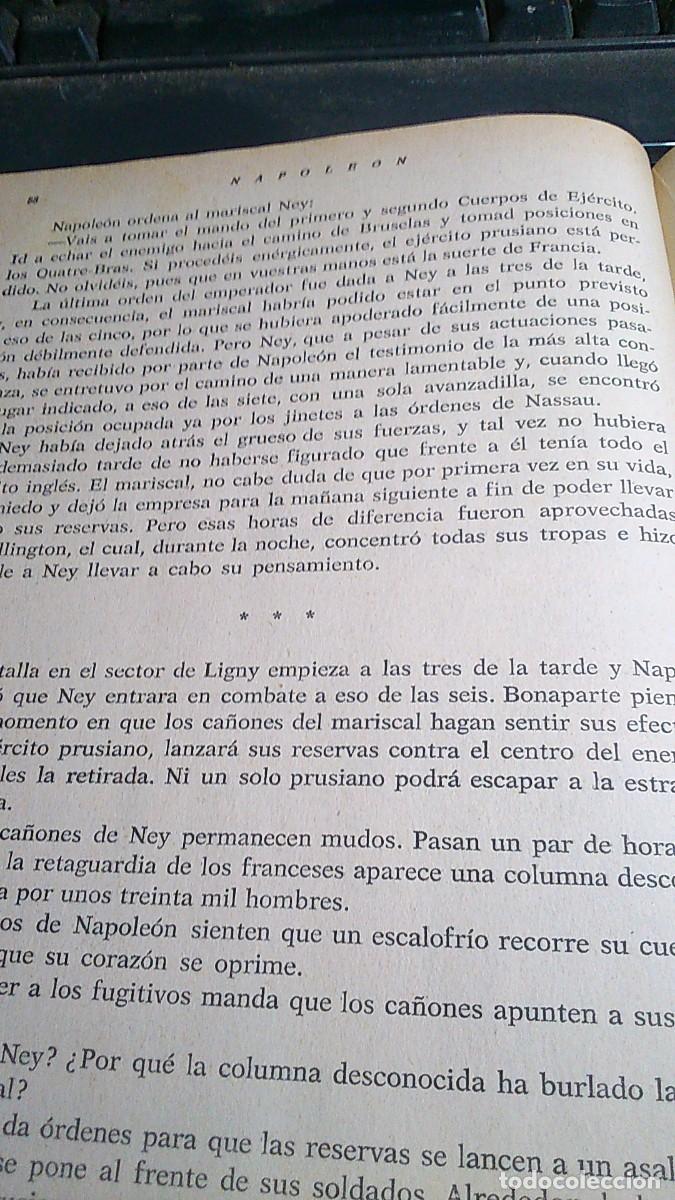 Libros de segunda mano: &rdquo;NAPOLEON&rdquo;. MARCEL D ISARD`.EDIT&Oacute; BRUGUERA.1969 - Foto 9