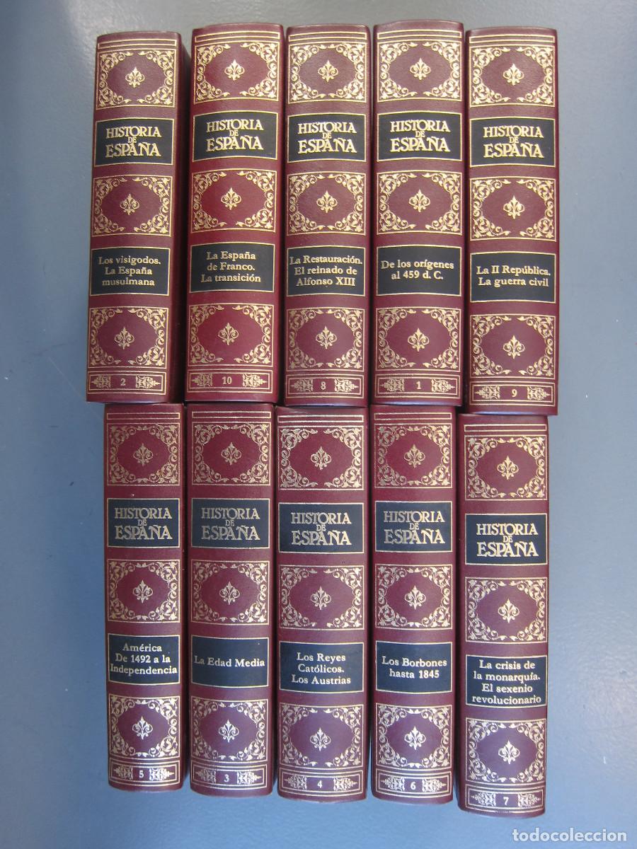Libros de segunda mano: HISTORIA DE ESPA&Ntilde;A (CIL) 10 VOL. HISTORIA - Foto 1