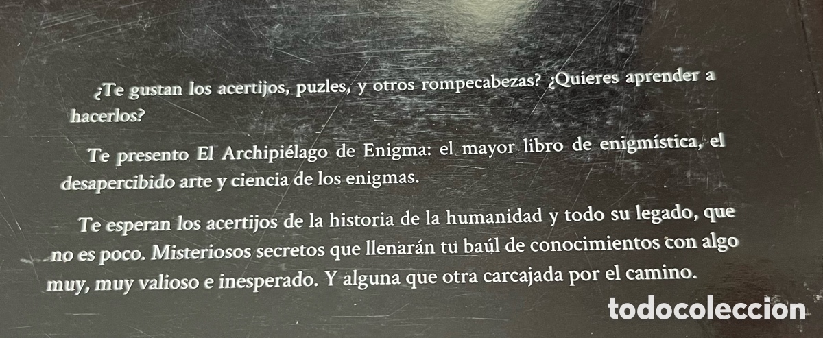 Libros de segunda mano: Libro Archipi&eacute;lago de Enigma - Dave Fear - Foto 3