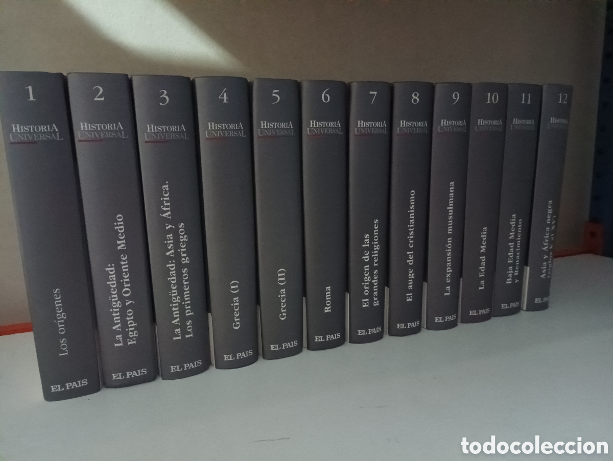 Libros de segunda mano: Historia Universal - El Pa&iacute;s - 12 tomos - Foto 1