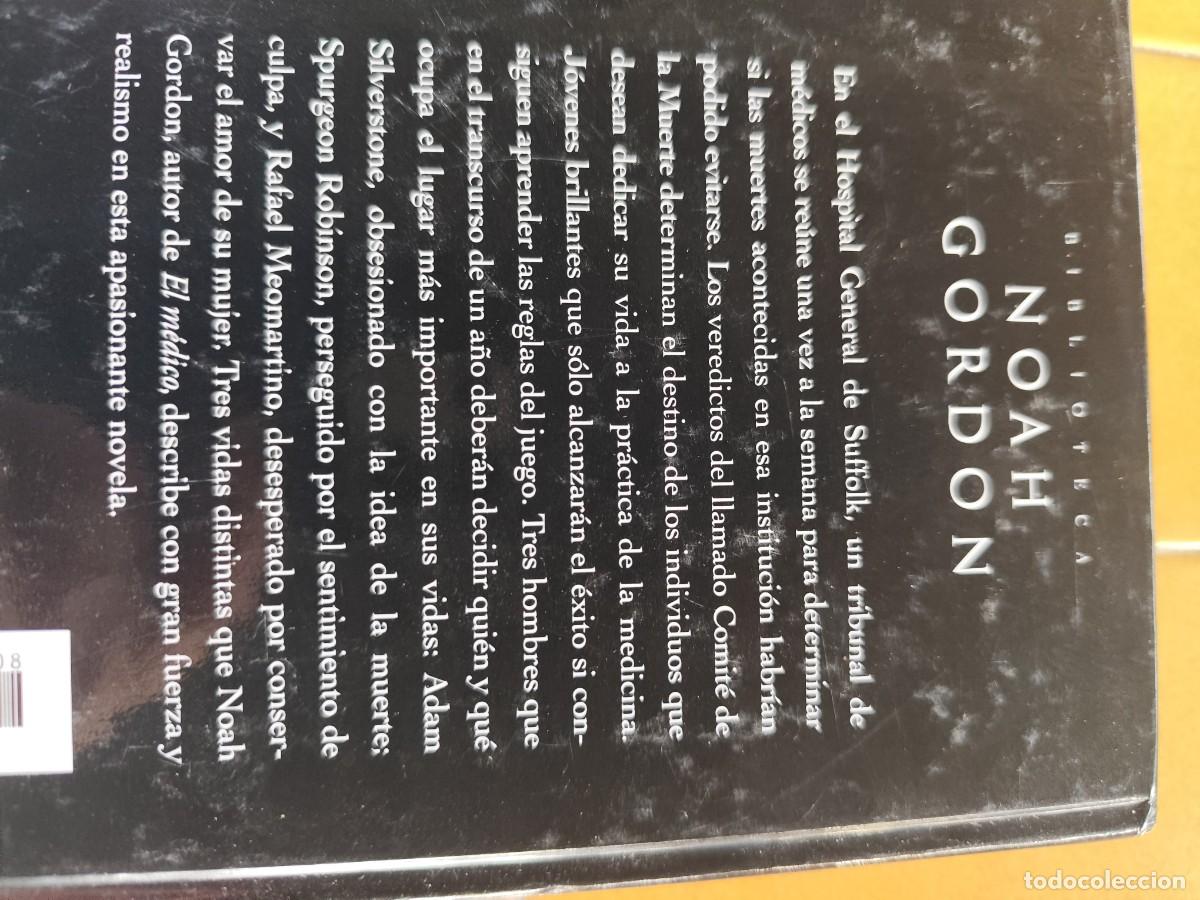Libros de segunda mano: EL COMIT&Eacute; DE LA MUERTE / NOAH GORDON / CJA 326 / EDICIONES B - Foto 4