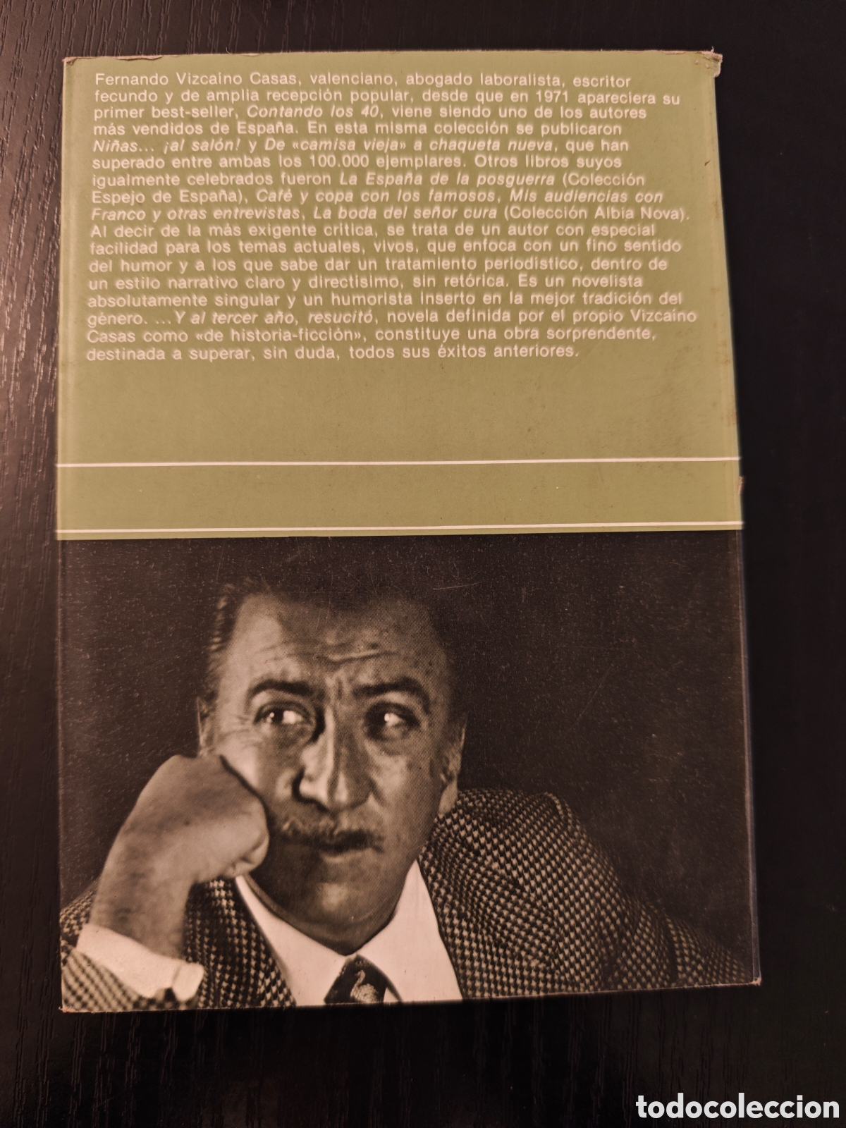Libros de segunda mano: Libro &rdquo;... y al tercer a&ntilde;o, resucit&oacute;&rdquo; - Vizca&iacute;no - Foto 2