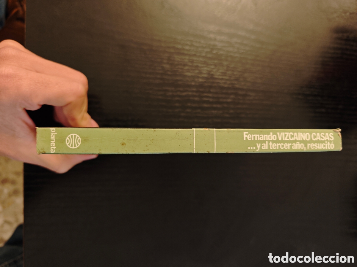 Libros de segunda mano: Libro &rdquo;... y al tercer a&ntilde;o, resucit&oacute;&rdquo; - Vizca&iacute;no - Foto 3