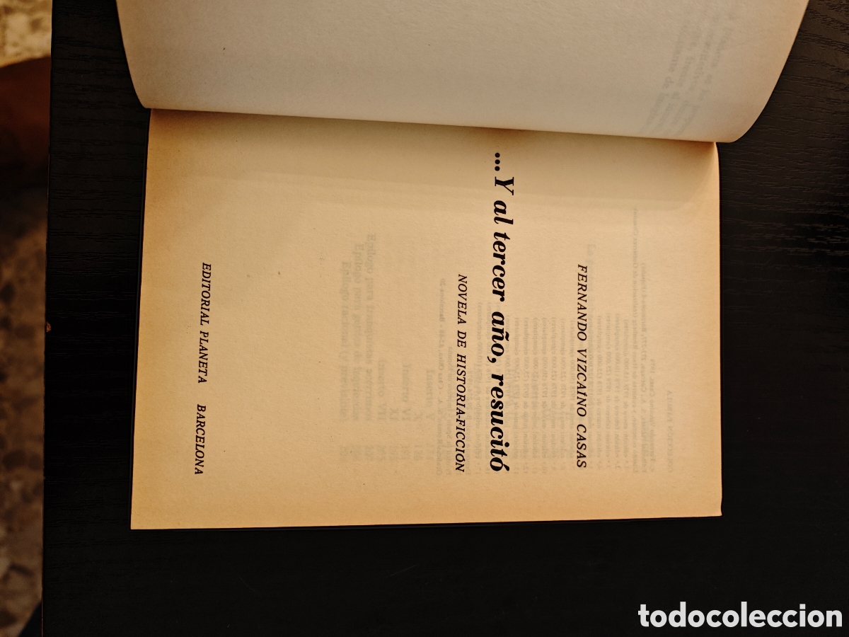 Libros de segunda mano: Libro &rdquo;... y al tercer a&ntilde;o, resucit&oacute;&rdquo; - Vizca&iacute;no - Foto 6