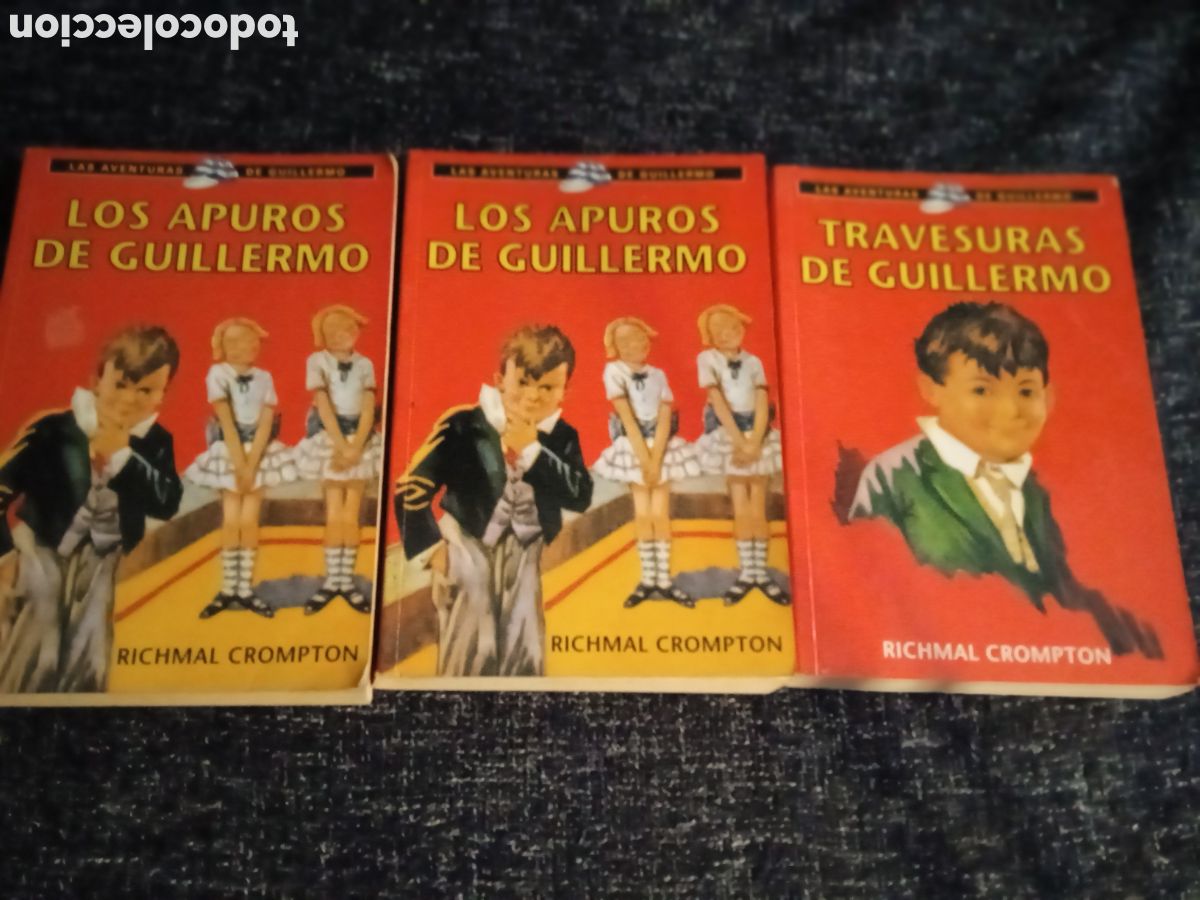 Libros de segunda mano: AVENTURAS DE GUILLERMO -LOTE DE 3 LIBROS -ED. RBA - Foto 1