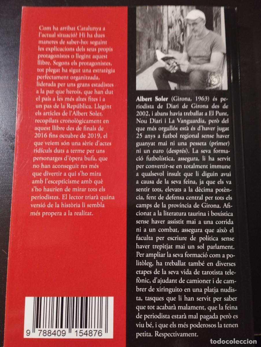 Libros de segunda mano: EST&Agrave;VEM CANSATS DE VIURE B&Eacute; (ALBERT SOLER) - Foto 2