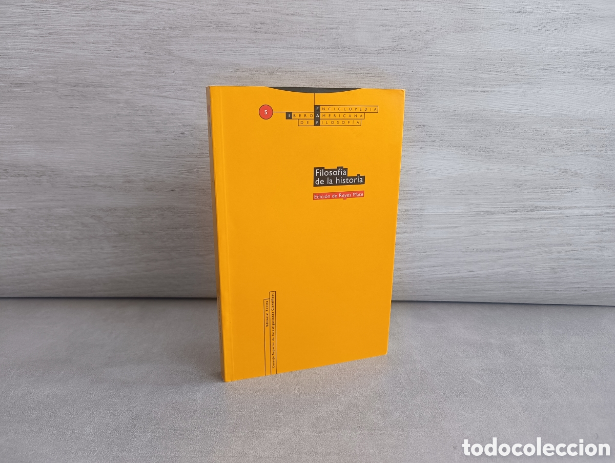 Libros de segunda mano: Filosof&iacute;a de la historia. Reyes Mate. - Foto 1