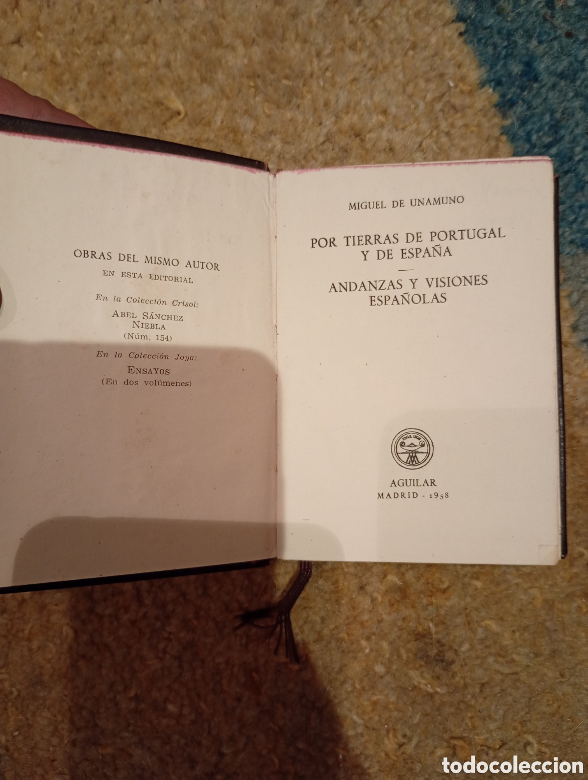 Libros de segunda mano: Tierras, andanzas y visiones. Miguel de Unamuno - Foto 2
