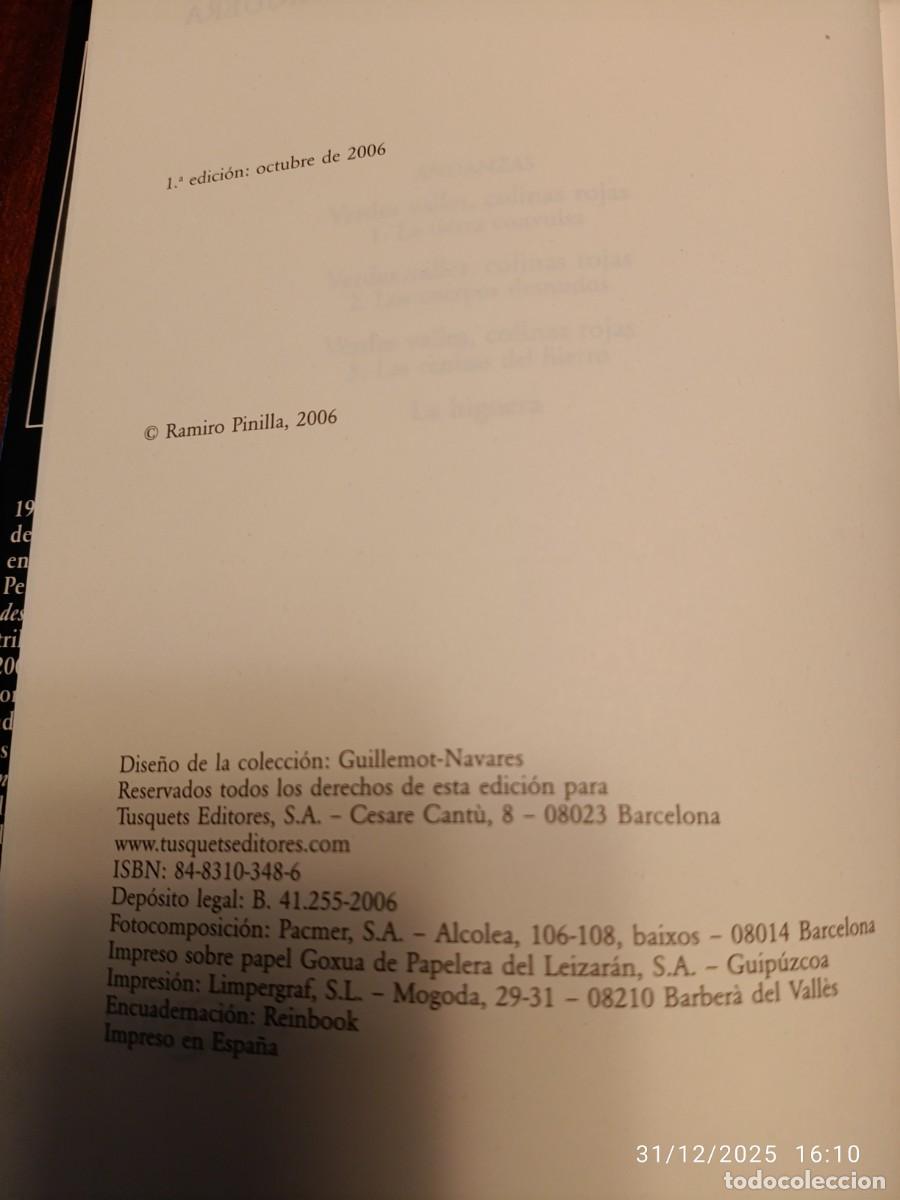 Libros de segunda mano: Ramiro Pinilla. La higuera - Foto 3