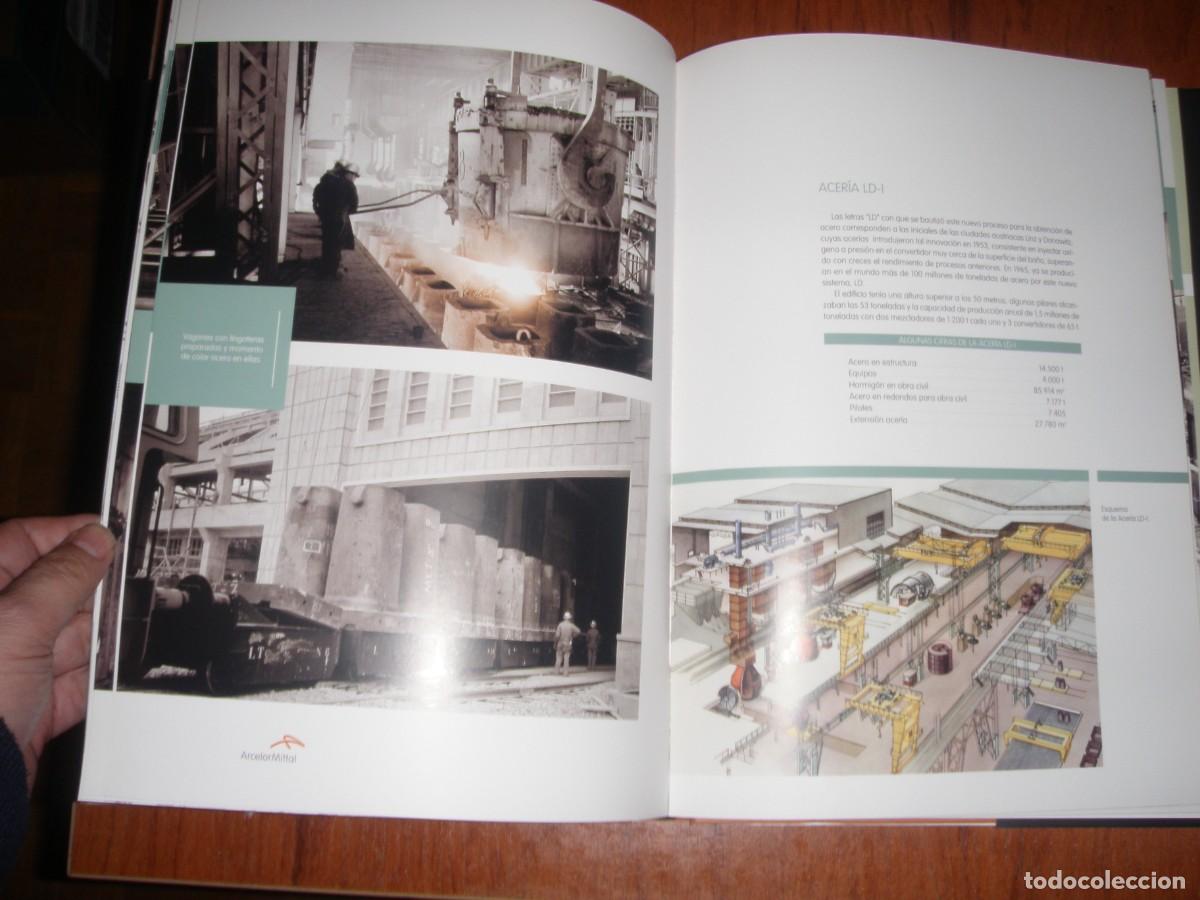 Libros de segunda mano: CATEDRALES DE ACERO LIBRO SOBRE SIDERURGIA - Foto 3