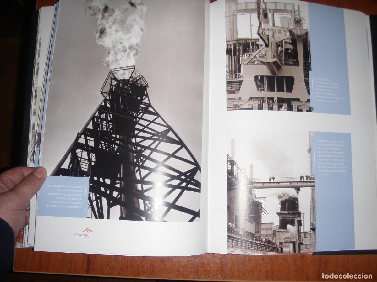 Libros de segunda mano: CATEDRALES DE ACERO LIBRO SOBRE SIDERURGIA - Foto 6