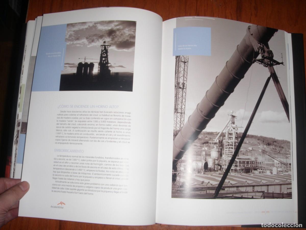 Libros de segunda mano: CATEDRALES DE ACERO LIBRO SOBRE SIDERURGIA - Foto 7
