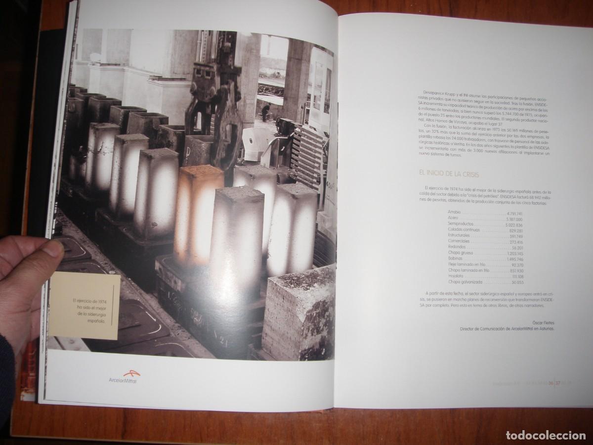 Libros de segunda mano: CATEDRALES DE ACERO LIBRO SOBRE SIDERURGIA - Foto 8