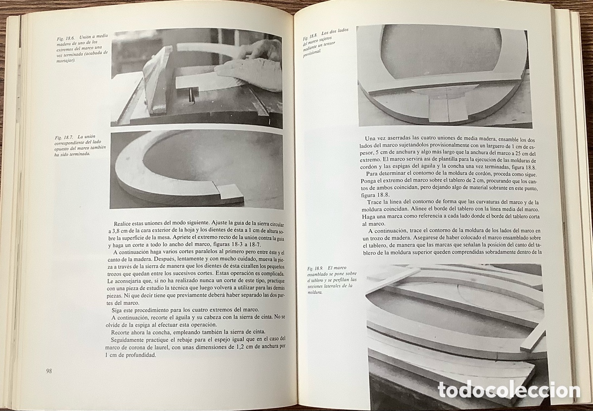 Libros de segunda mano: Practica de la talla de la madera - Foto 4