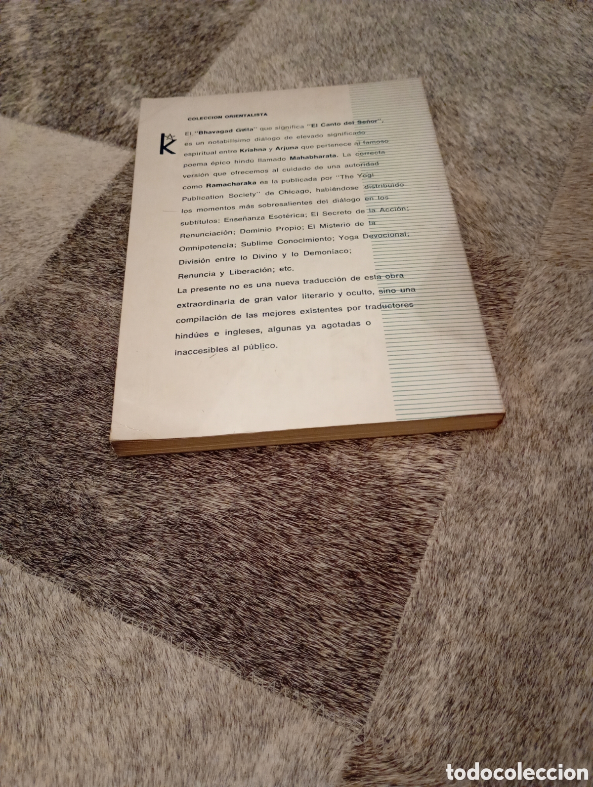 Libros de segunda mano: Bhavagad Guita. El mensaje del maestro - Foto 2