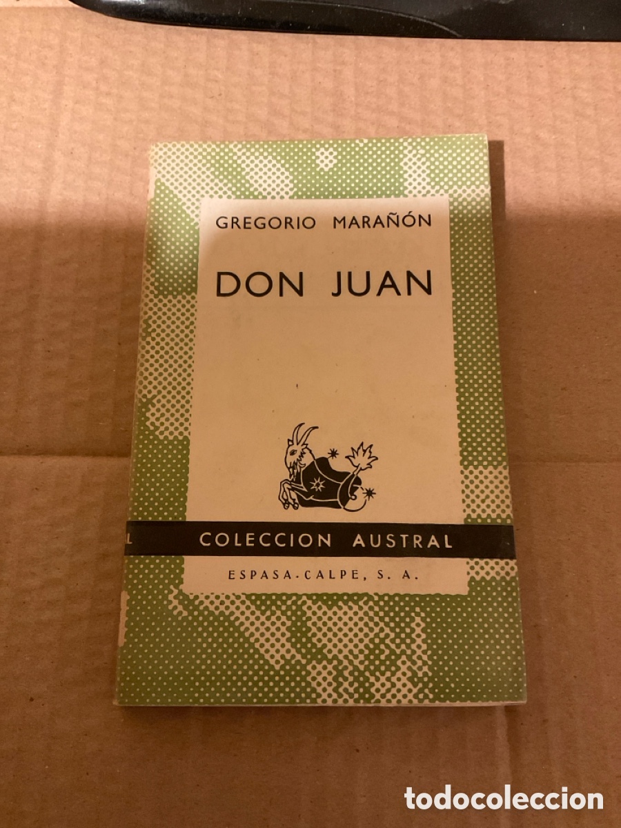 Libros de segunda mano: COLECCI&Oacute;N AUSTRAL. DON JUAN. GREGORIO MARA&Ntilde;ON. - Foto 1