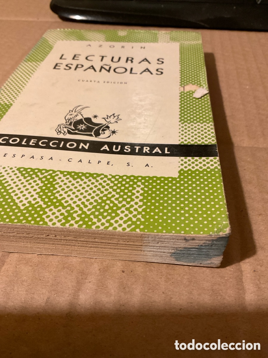 Libros de segunda mano: COLECCI&Oacute;N AUSTRAL. LECTURAS ESPA&Ntilde;OLAS. AZORIN. - Foto 2