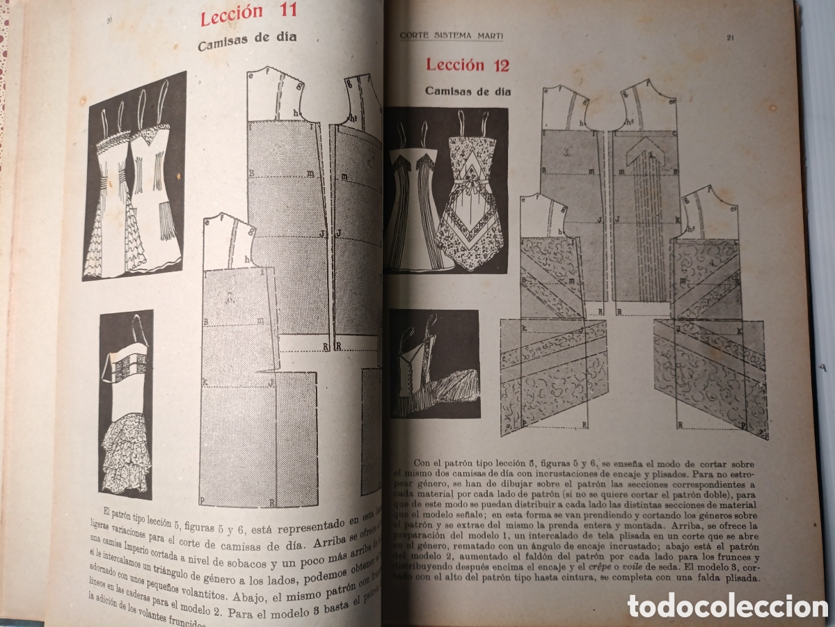 Libros de segunda mano: Libro CORTE SISTEMA MARTI . Lencer&iacute;a a&ntilde;o 1941 - Foto 3