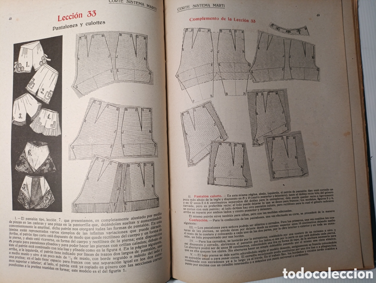 Libros de segunda mano: Libro CORTE SISTEMA MARTI . Lencer&iacute;a a&ntilde;o 1941 - Foto 4