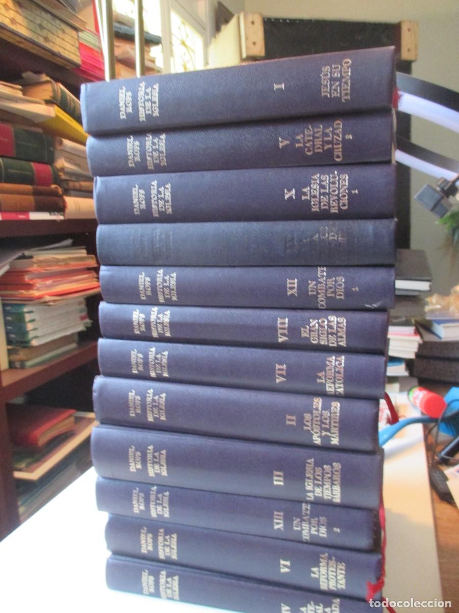 Libros de segunda mano: DANIEL ROPS Historia de la iglesia de Cristo ( 12 tomos) W38130 - Foto 1