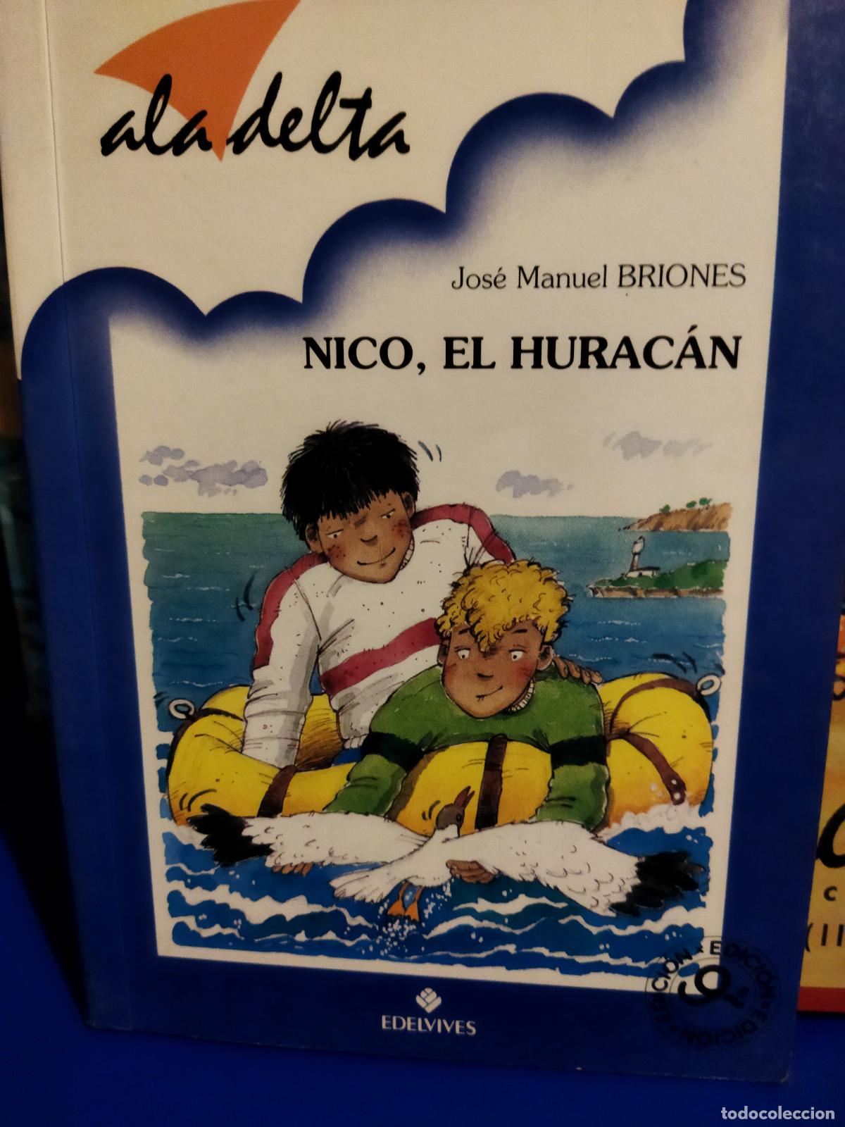 Libros de segunda mano: Nico el hurac&aacute;n Jos&eacute; Manuel Briones - Foto 1