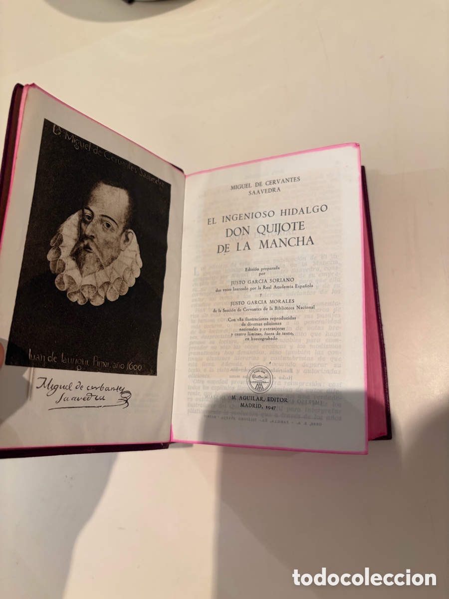 Libros de segunda mano: El Quijote, Cervantes, Aguilar - Foto 6