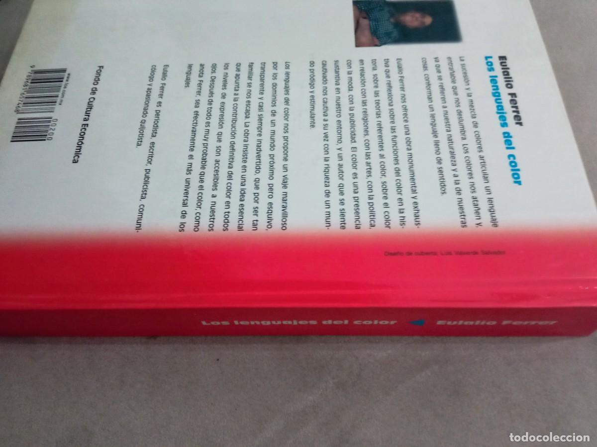 Libros de segunda mano: Eulalio Ferrer. Los lenguajes del color. Pr&oacute;logo de Jos&eacute; Hierro - Foto 5