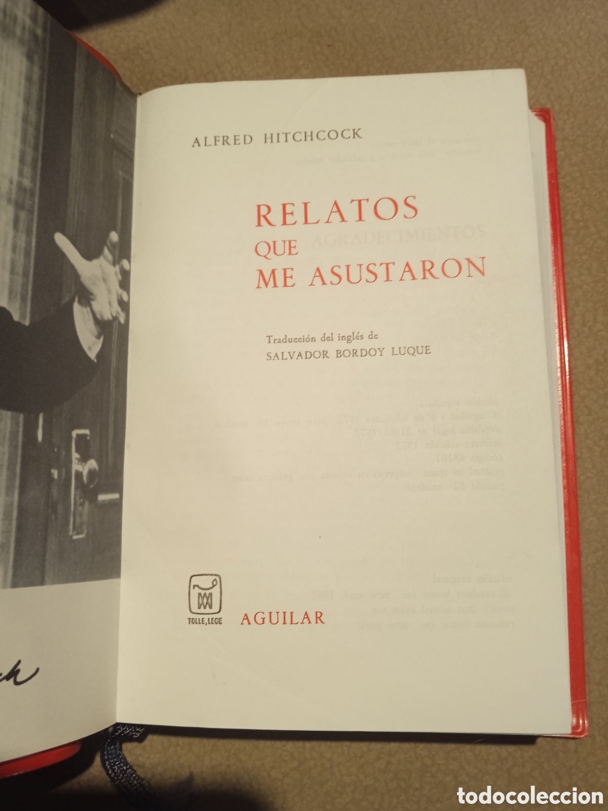 Libros de segunda mano: Alfred Hitchcock editorial Aguilar - Foto 7