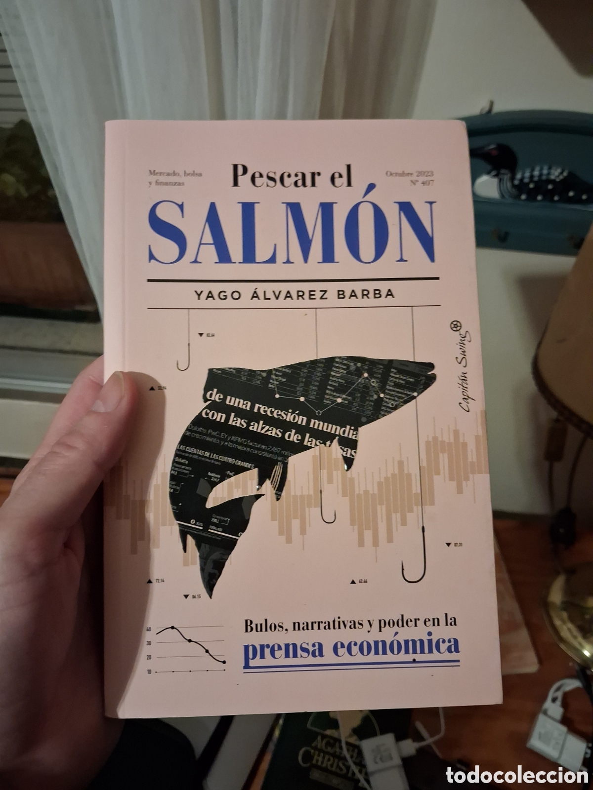 Libros de segunda mano: Pescar el salm&oacute;n, Yago &Aacute;lvarez Barba - Foto 1