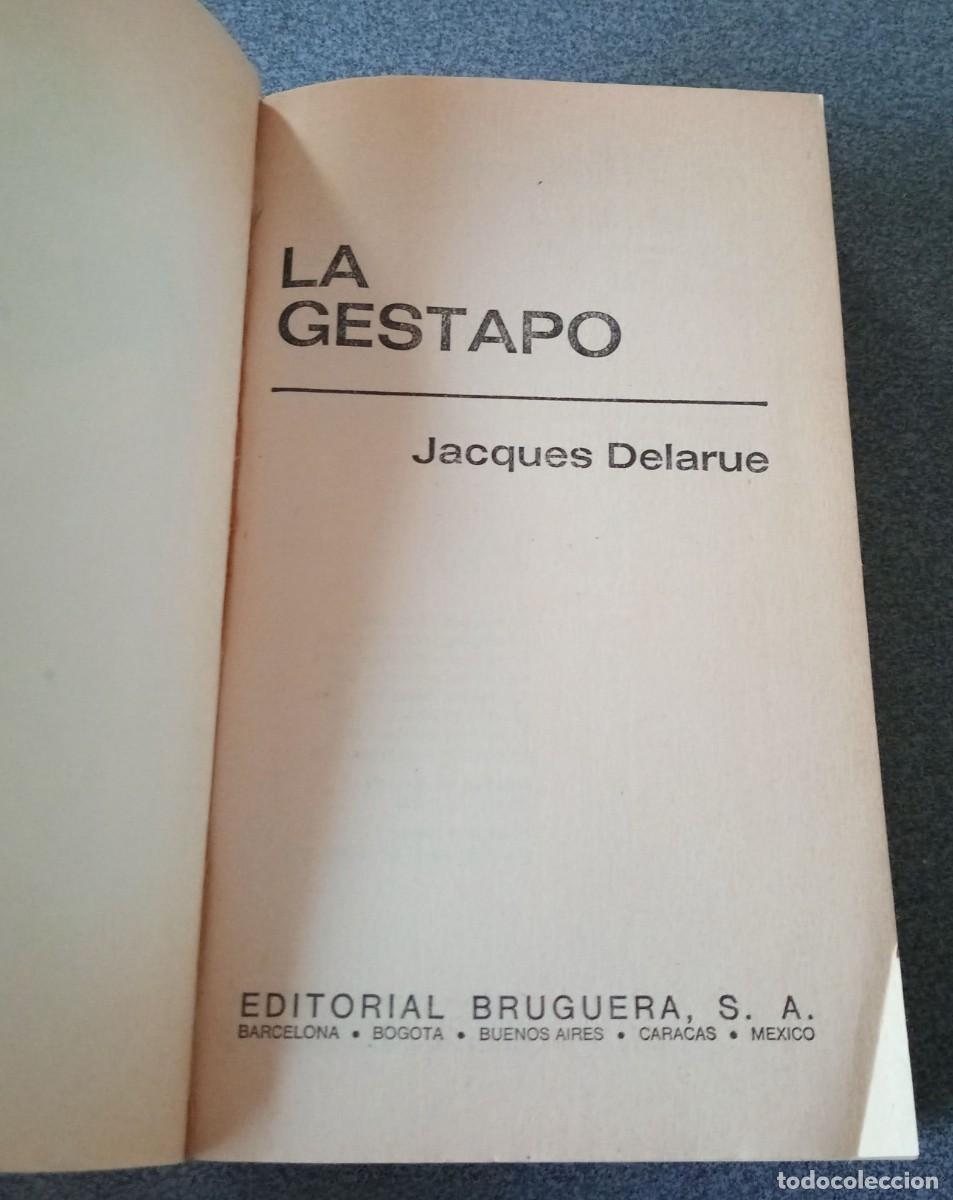 Libros de segunda mano: La Gestapo Jacques Delarue - Foto 3