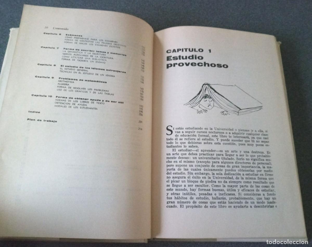 Libros de segunda mano: Como Estudiar Clifford T.Morgan James Deese - Foto 7