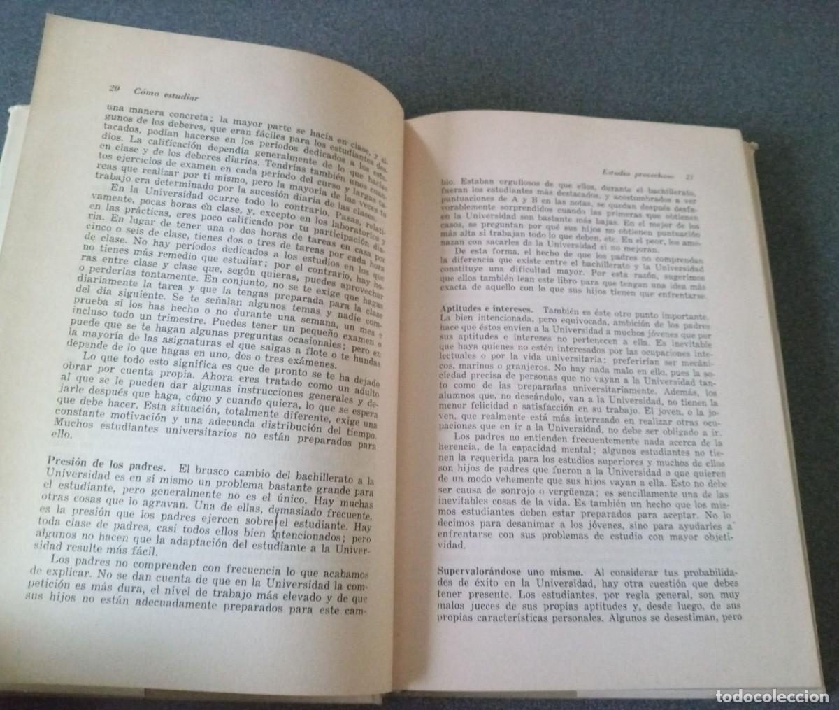 Libros de segunda mano: Como Estudiar Clifford T.Morgan James Deese - Foto 9