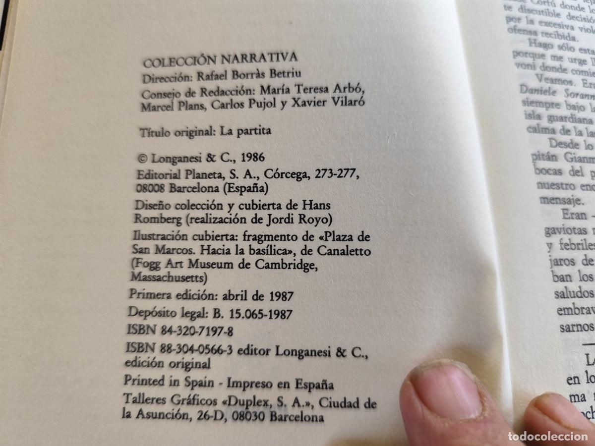 Libros de segunda mano: LA PARTIDA / ALBERTO ONGARO / GARA 108 / PLANETA - Foto 7